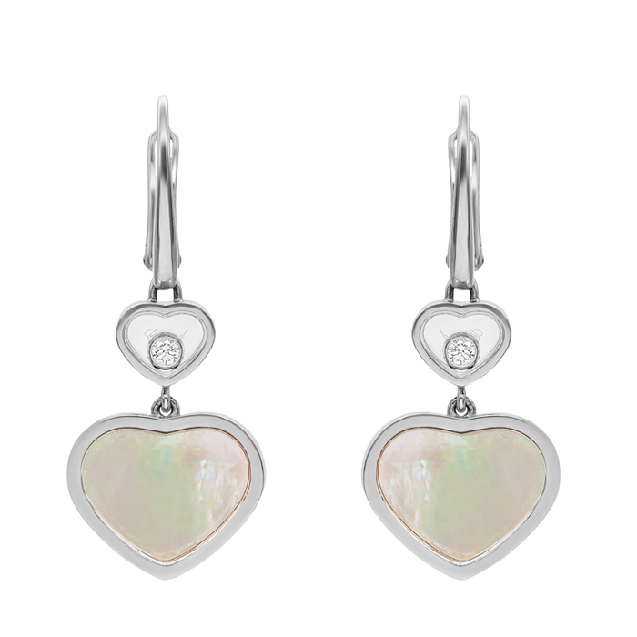 Серьги Chopard Happy Hearts