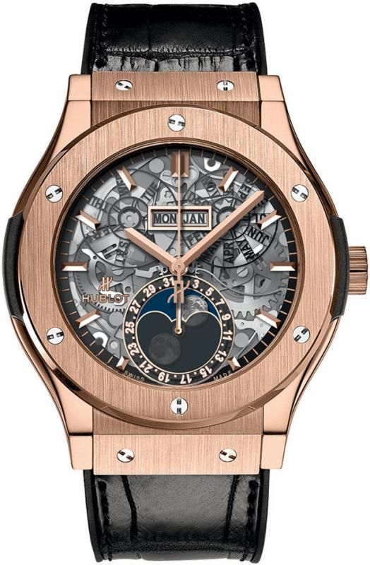 Часы Hublot Aerofusion Moonphase King Gold