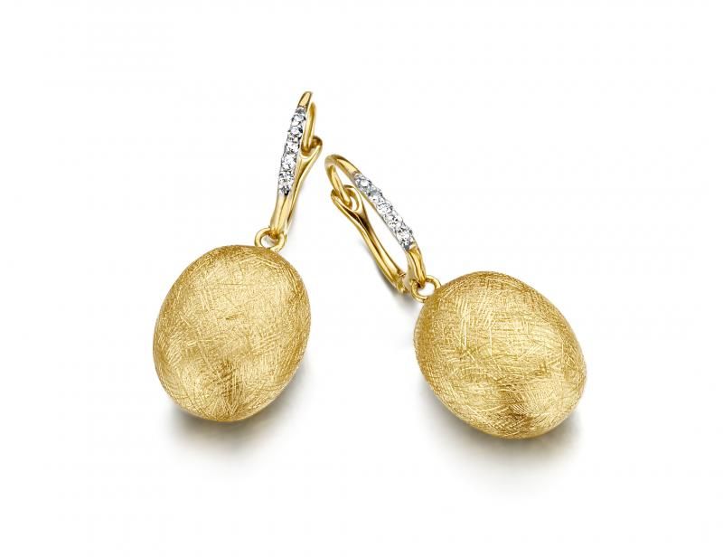 Серьги Nanis Dancing in the rain Gold