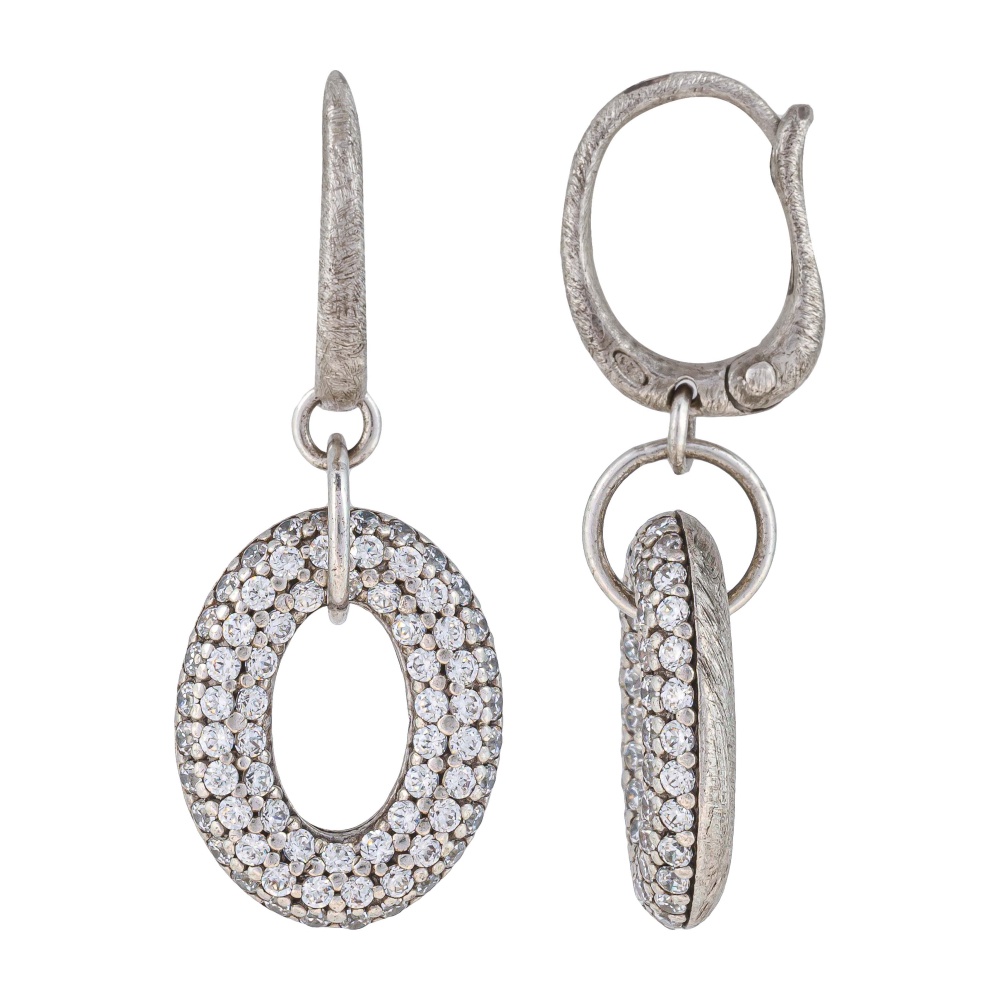 Серьги Silver Nanis