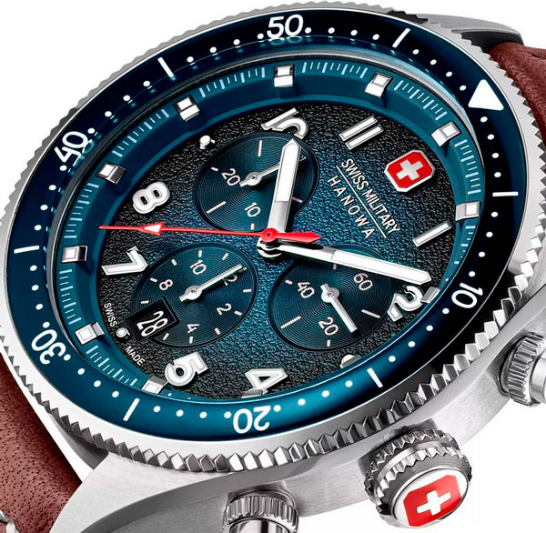Часы Swiss Military Hanowa Greyhound Chrono 			