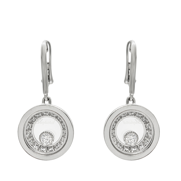 Серьги Chopard Happy Diamonds