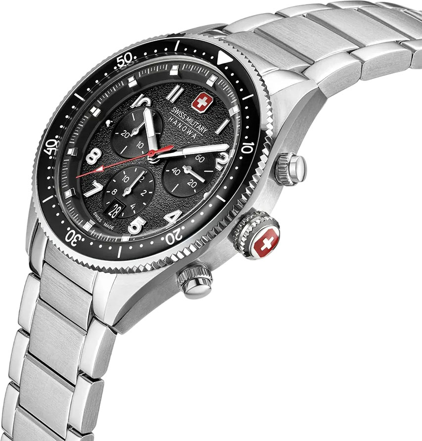 Часы Swiss Military Hanowa Greyhound Chrono 			