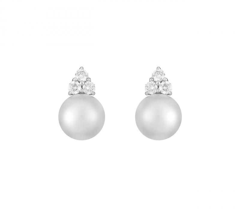 Серьги Mikimoto Classic