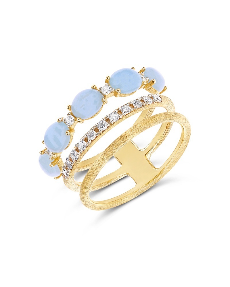 Кольцо Nanis Dancing Azure