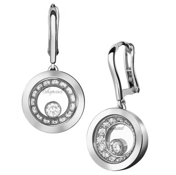 Серьги Chopard Happy Diamonds