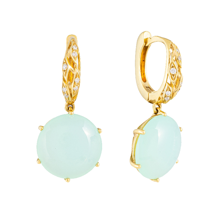 Серьги Luca Carati Leaves