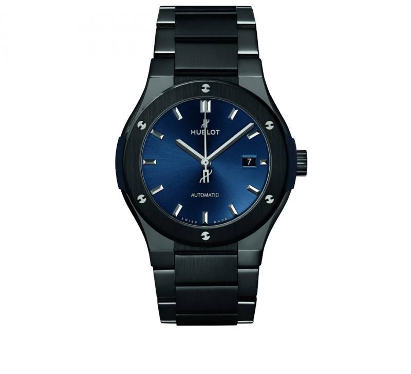 Часы Hublot Classic Fusion Ceramic Blue Bracelet