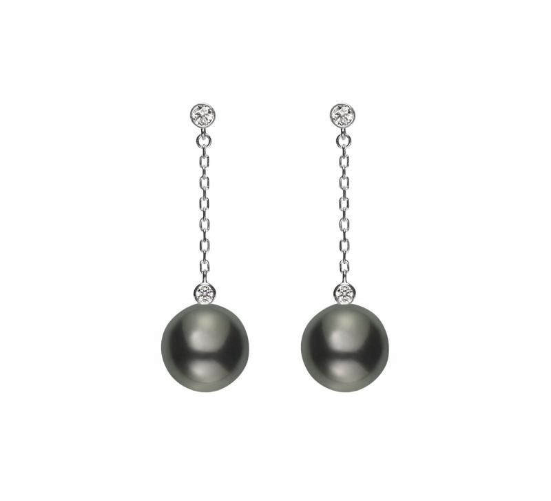 Серьги Mikimoto Classic