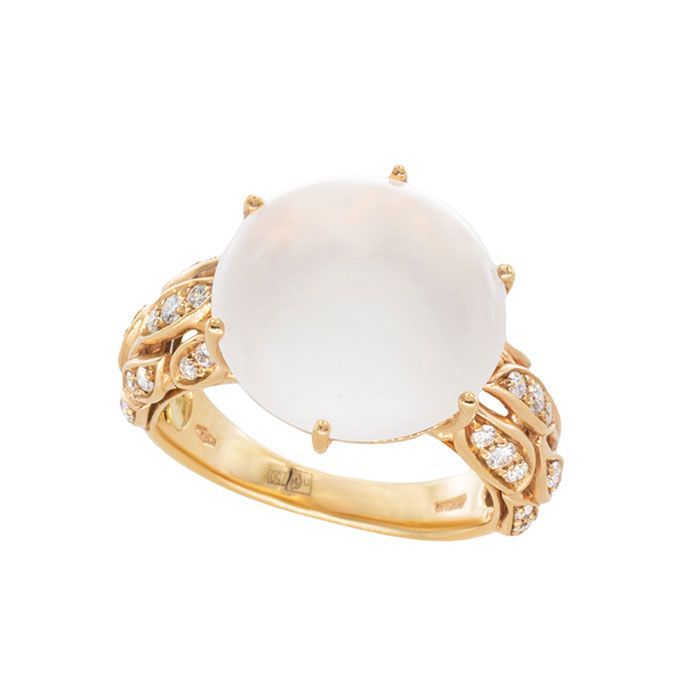 Кольцо Luca Carati Leaves