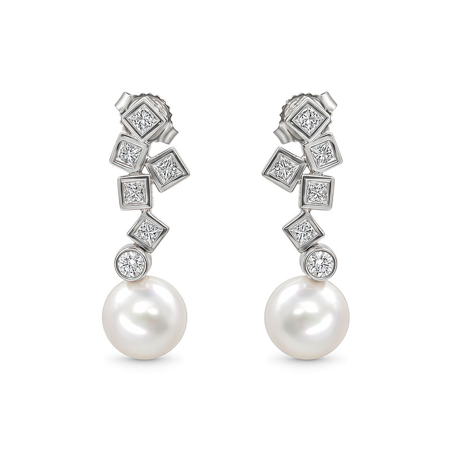 Серьги Mikimoto