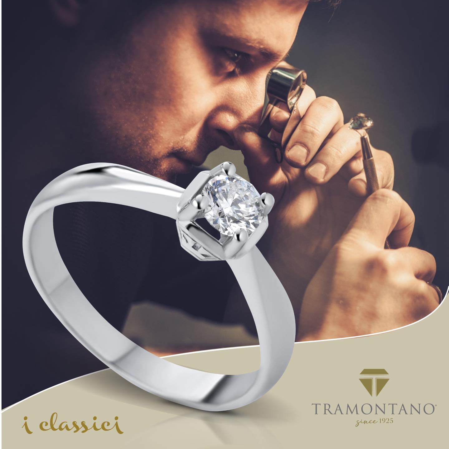Для своих украшений Tramontano использует исключительно натуральные бриллианты