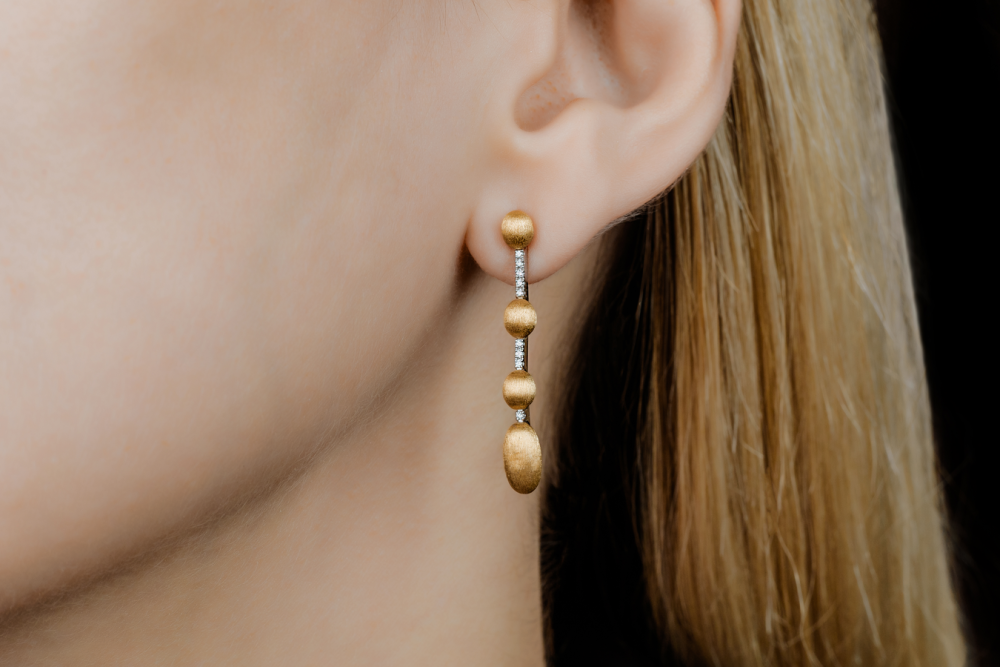 Серьги Nanis Dancing in The Rain Gold коллекция 2022-2023