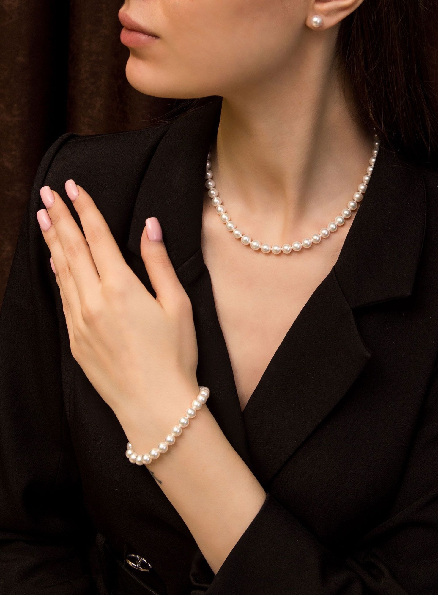 Серьги Mikimoto коллекция 2022-2023