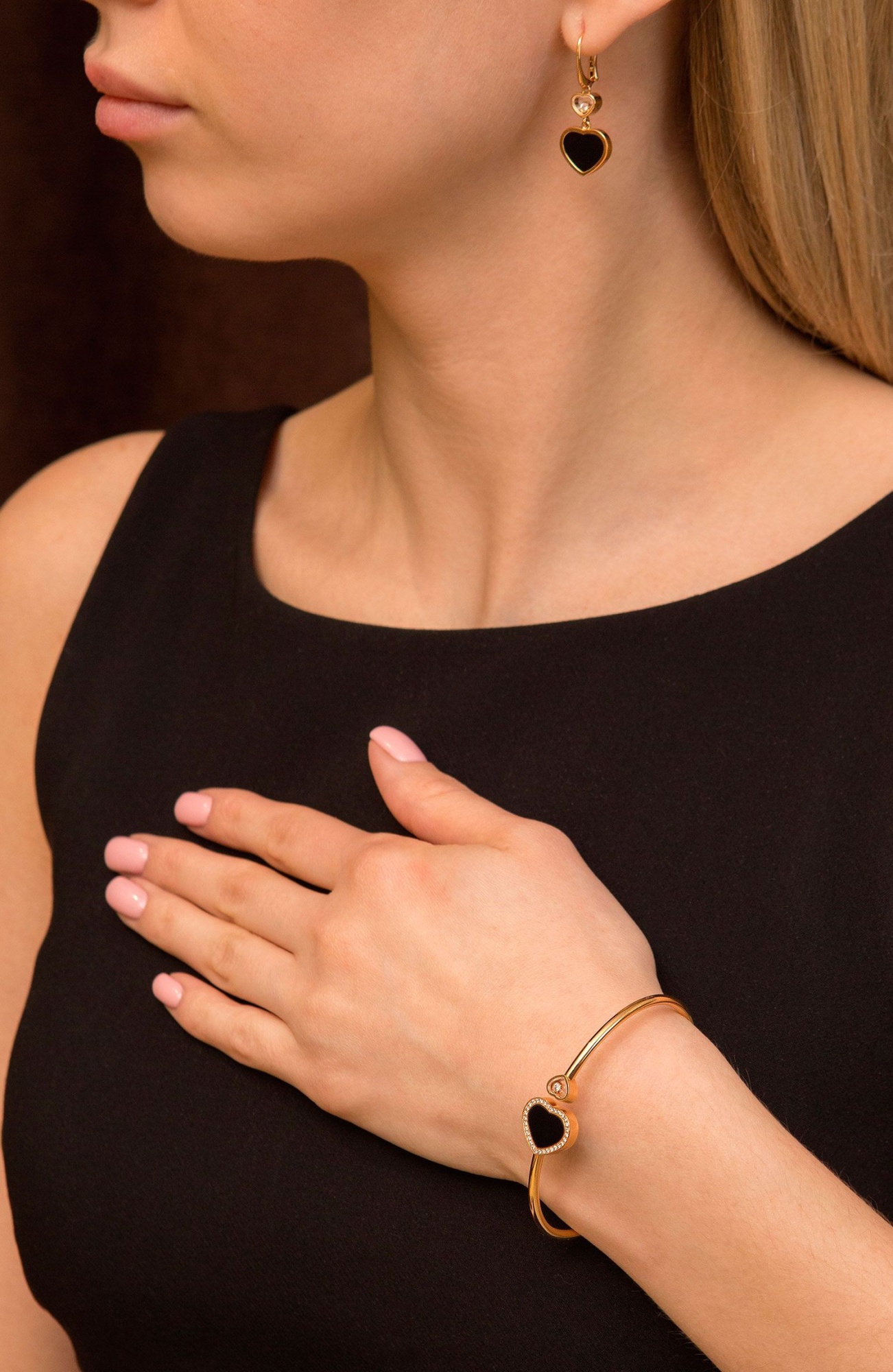 Серьги Chopard Happy Hearts коллекция 2022-2023